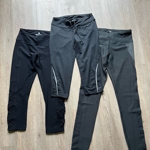 XS Leggings, Champion Black, 90 Degrees Black, 90 Degrees Gray